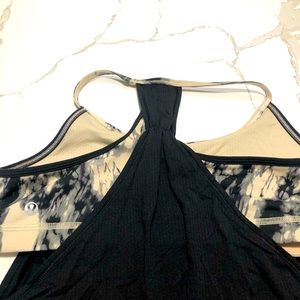 Lululemon no limits built in bra tank top